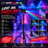 🪩 3D LED Partylicht – Licht aus, Party an!